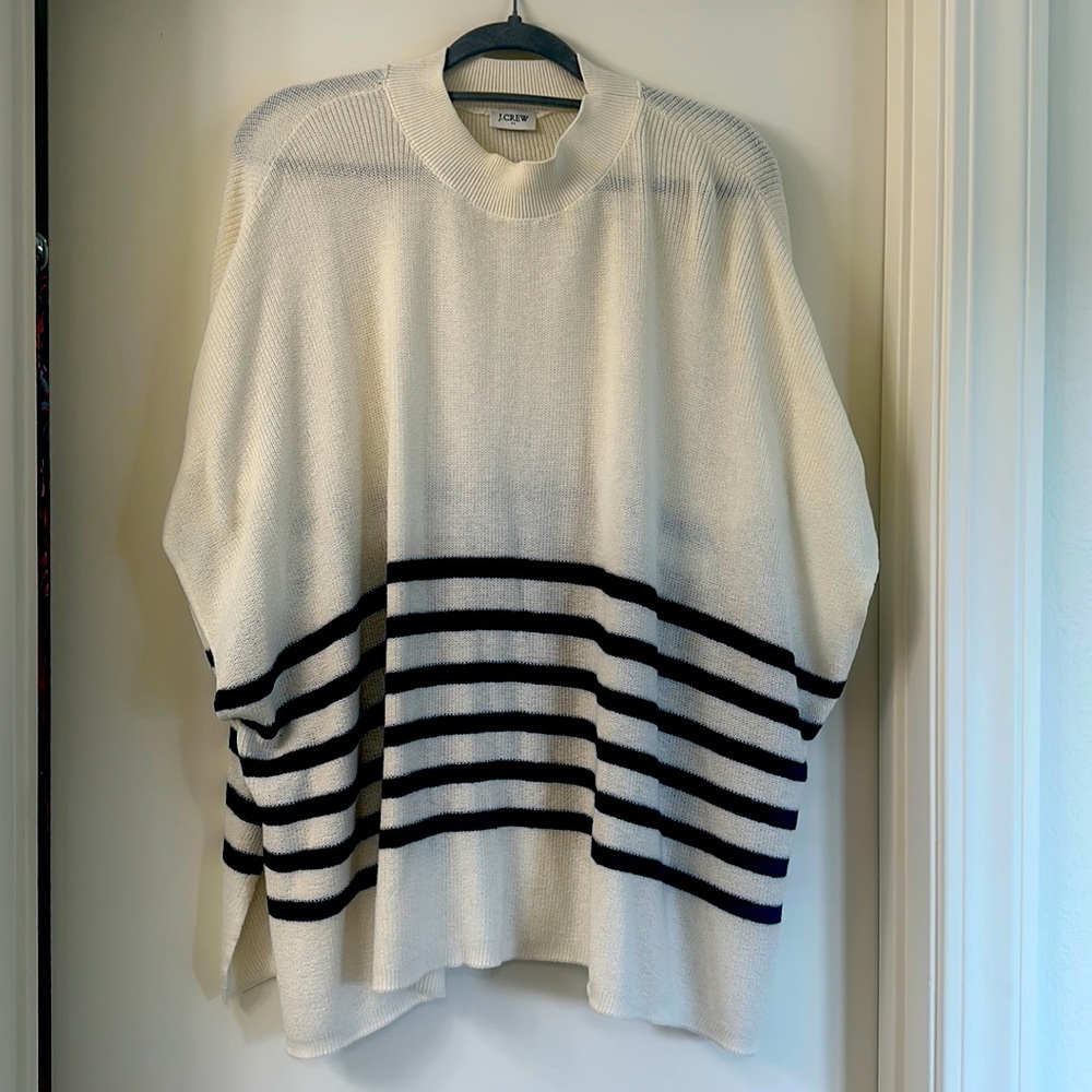 NWT J. Crew poncho